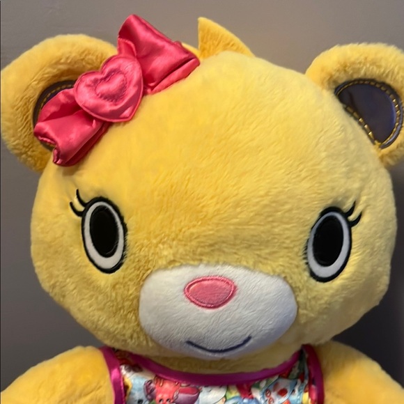 Build a Bear Kabu Bearnice Kawaii Plush Stuffed Animal Teddy Bear Yellow - Picture 6 of 6